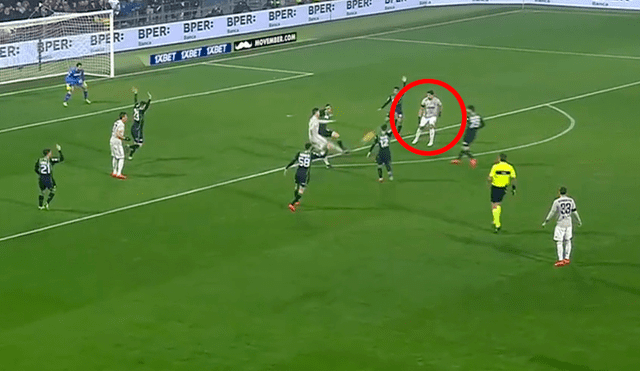 Cristiano Ronaldo mandó al suelo a Khedira con un defectuoso remate [VIDEO]