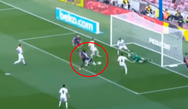 Barcelona vs. Getafe: Arturo Vidal pesca un rebote y anota el 1-0 [VIDEO]