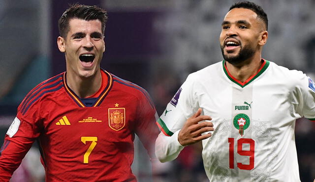 España vs. Marruecos jugará este 6 de diciembre. Foto: composición LR/AFP
