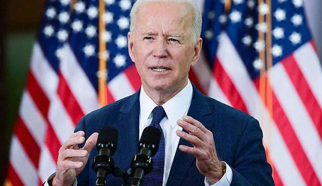 “Los pensamientos del presidente de EE. UU., Joe Biden, están con la Reina Isabel II”, según portavoz. Foto: AFP