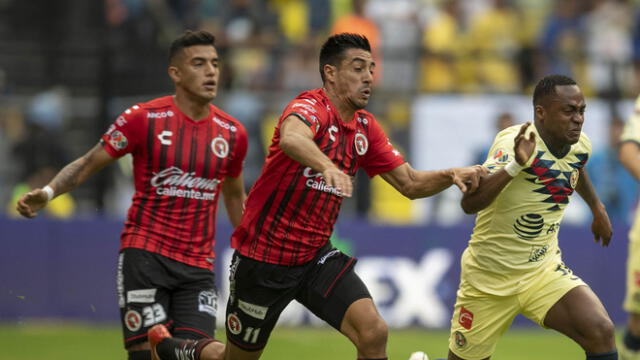 América no pasó del empate 0-0 en su visita a un modesto Tijuana. (Fuente: Mexsport)