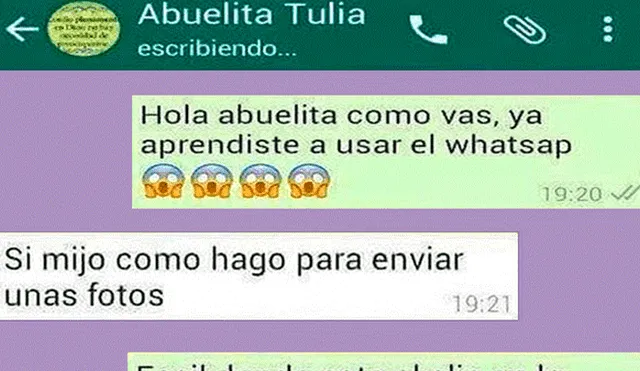 WhatsApp: Abuela envía, por error, fotos íntimas a su nieto [FOTOS] 