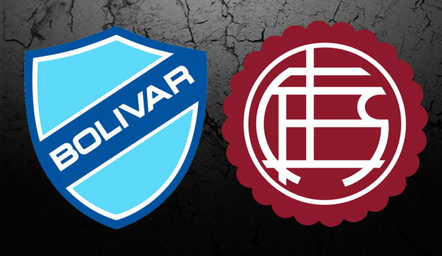 Bolívar y Lanús se ven las caras por los octavos de final de la Copa Sudamericana 2020. Gráfica: Composición La República.