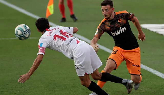 Sevilla vs. Valencia EN VIVO: sigue AQUÍ el partido por la última fecha de LaLiga Santander. Foto: EFE.