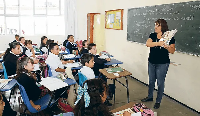 Mayoría de docentes ganará más de S/ 2.200