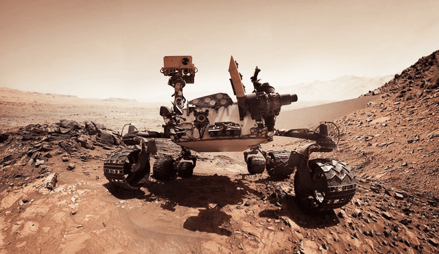 Robot Curiosity, según The New York Times, detectó metano en Marte, signo de vida