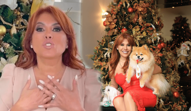 Magaly Medina afirma que la Navidad es su época favorita del año. Foto: Composición LR/ Instagram