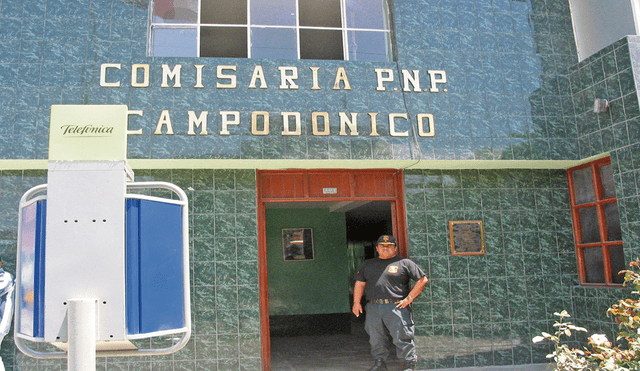 Investigan. José Vásquez fue detenido por agentes de la comisaría de Campodónico.