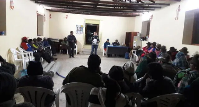 Policías capacitan a ronderos en Cusco para impartir justicia en comunidades