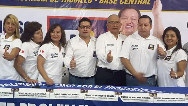 Podemos Perú presentó candidatos a la MPT y a la región La Libertad