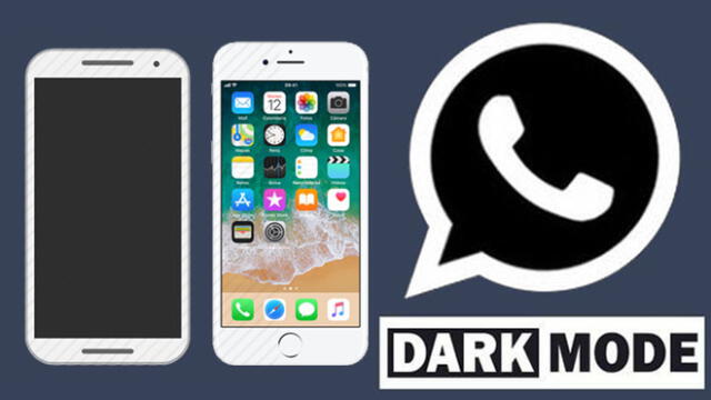 Instalar el modo oscuro de WhatsApp en Android y un iPhone.