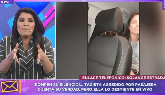 Lady Guillén se enfrenta a 'Chica Uber' en vivo y el final sorprendió a todos [VIDEO]