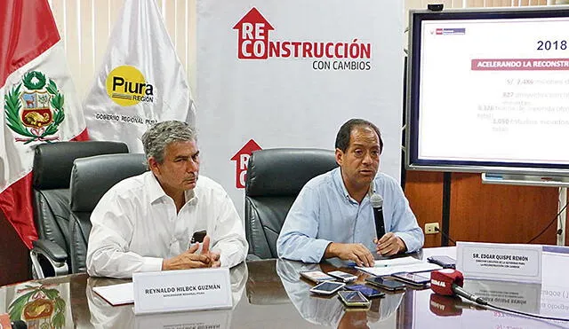 Anuncian 820 proyectos para la reconstrucción de Piura