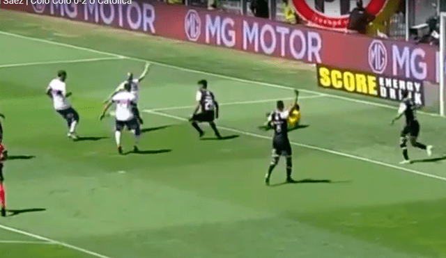 Colo Colo vs U. Católica: Sebastián Sáez anota doblete en 10 minutos [VIDEO]