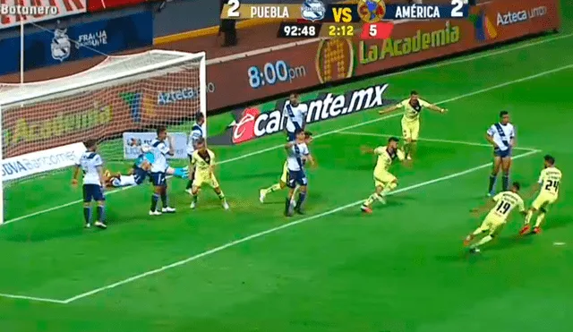 América vs Puebla: Bruno Valdez anotó el gol del triunfo en los descuentos [VIDEO]