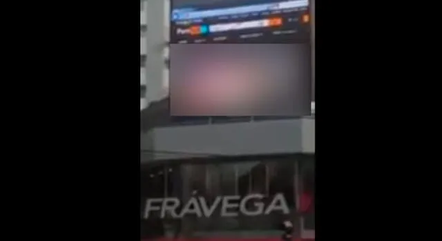Argentina: hackean pantalla publicitaria y transmiten película porno [VIDEO]