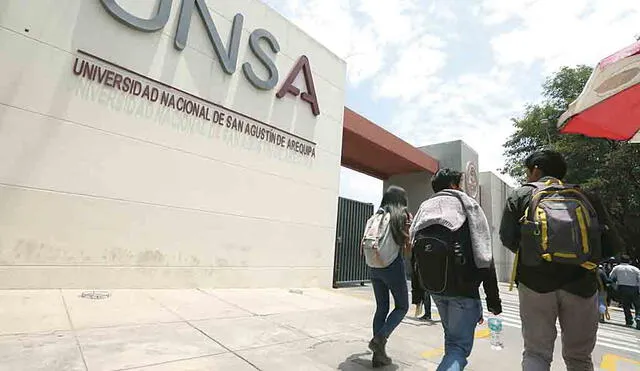 no a los cambios. Universidades del Sur piden se respete la reforma universitaria. Una de las firmantes es la Unsa de Arequipa.