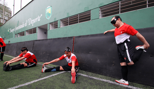 Juegos Parapanamericanos Lima 2019: selección peruana fútbol 5 de invidentes. Fotos: Antonio Melgarejo | La República.