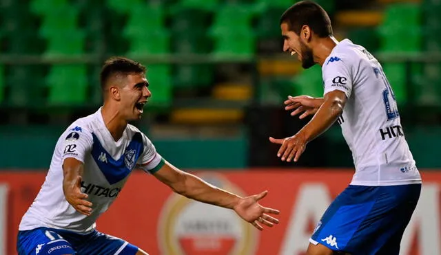 Vélez Sarsfield eliminó en octavos de la Copa Sudamericana 2020 a Deportivo Cali. Foto: AFP