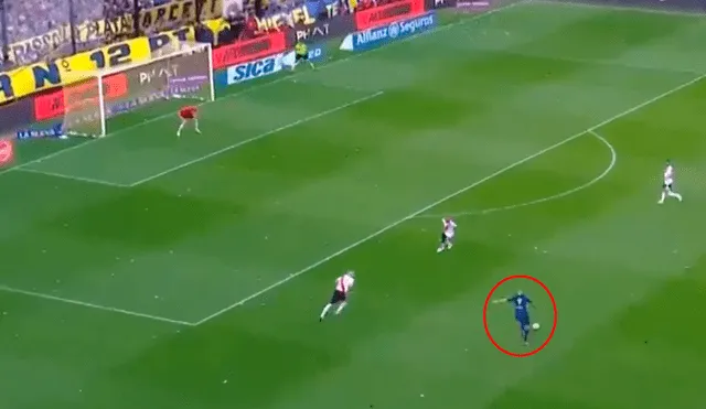 Boca Juniors vs River Plate: Darío Benedetto casi sorprende a Franco Armani [VIDEO]