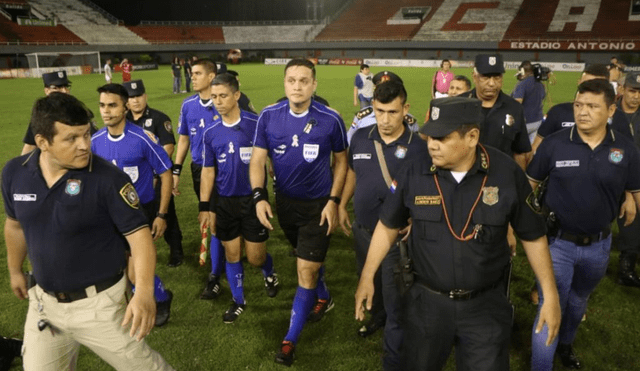 Perú vs. Paraguay - árbitro
