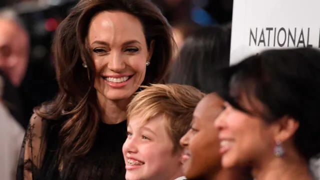 Angelina Jolie sobre sus hijos: “Me emociona que quieren verme fuerte” 