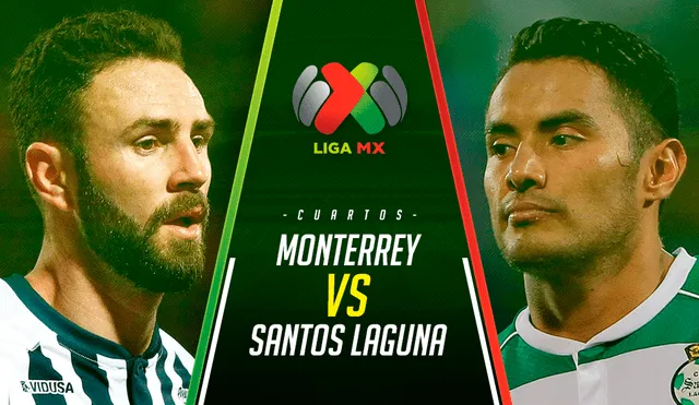 Monterrey y Santos se enfrentan este jueves en cuartos de final de los Playoffs de la Liga MX. Foto: Composición