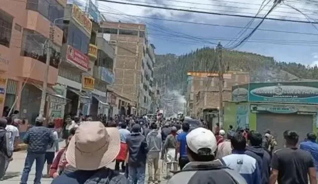 Protestas en Andahuaylas dejan 2 fallecidos durante el domingo 11 de diciembre.