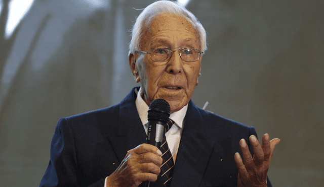 Luis Bedoya Reyes estuvo de onomástico: el patriarca del PPC cumplió 101 años 