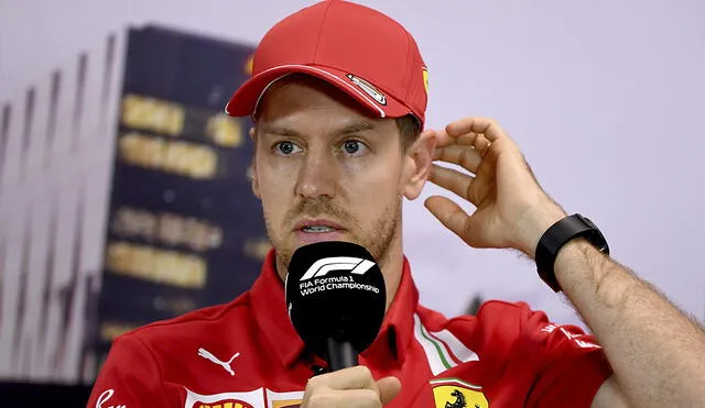 Sebastian Vettel dejaría Ferrari al final de la temporada 2020. Foto: AFP