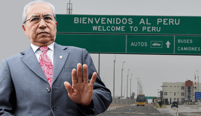 Pedro Chávarry: piden reforzar seguridad en las fronteras ante posible fuga