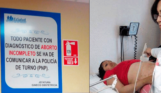 EsSalud se pronuncia sobre afiche de aborto colocado en hospital de Apurímac
