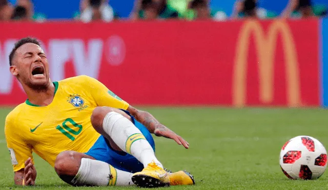 México vs Brasil: Neymar puso el grito en el cielo tras pisotón de Layún | VIDEO