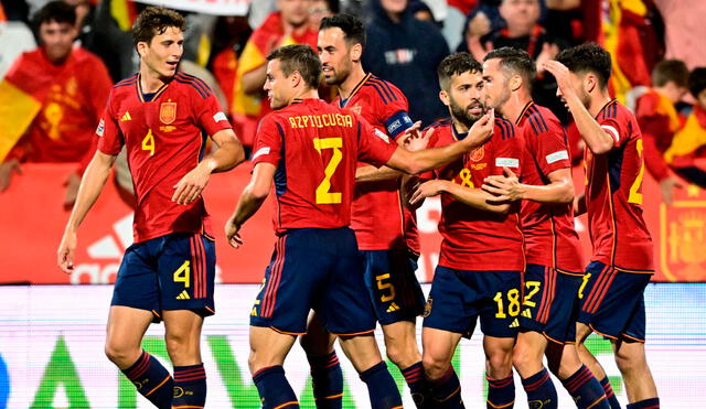 La selección española busca su segundo título mundial. Foto: AFP