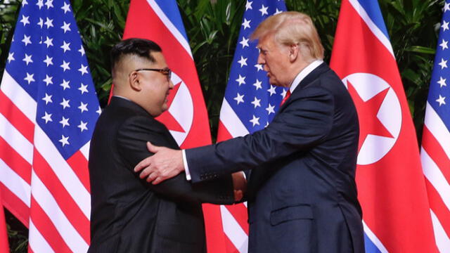 Donald Trump y Kim Jong-un se reúnen cara a cara en cumbre en Singapur [EN VIVO]
