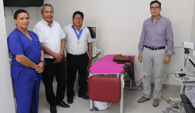 Inauguran moderno consultorio médico municipal en Lambayeque