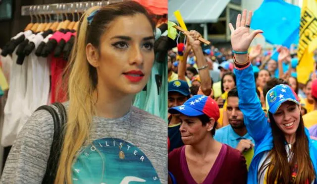 La excusa de Korina Rivadeneira para no asistir a la marcha de venezolanos en Lima