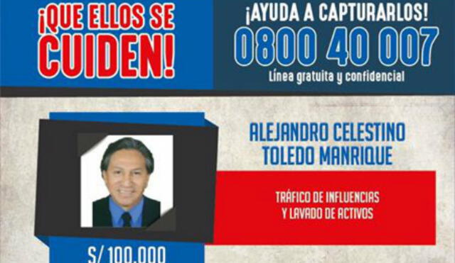 Facebook: el error que pocos advirtieron en la orden de captura contra Alejandro Toledo