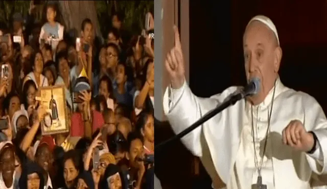 Papa Francisco mandó a dormir a feligreses y reacción de ellos lo sorprendió [VIDEO]