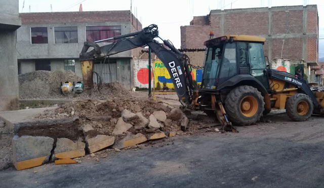 Huancayo: Obra de la Municipalidad de Huancayo es destruida por desperfectos 