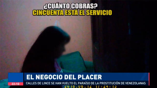 Extranjeras ejercen la prostitución en centros comerciales de Lince. Foto: captura