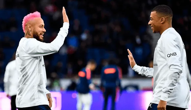 Neymar Jr. llegó al Parque de los Príncipes con un particular estilo de cabello previo al duelo contra el Montpellier por la Ligue 1.