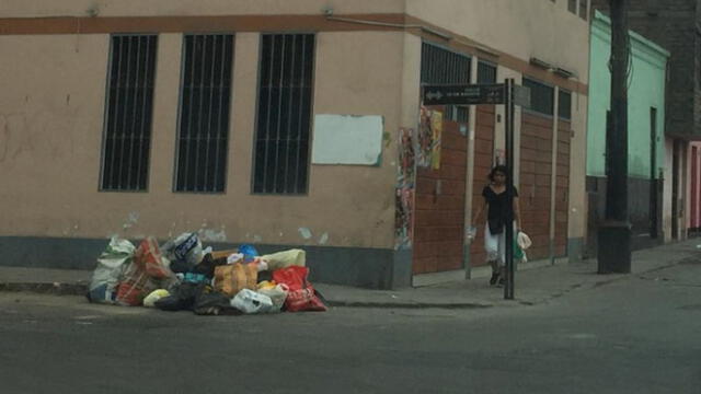 #YoDenuncio: calles del Rímac lucen llenas de basura [FOTOS]