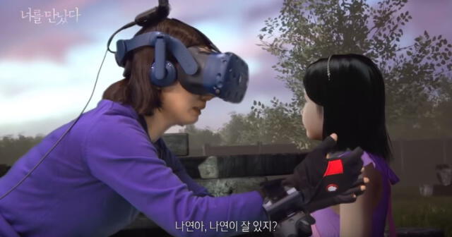 Meeting you, documental sobre el encuentro de una madre y su hija fallecida  por realidad virtual