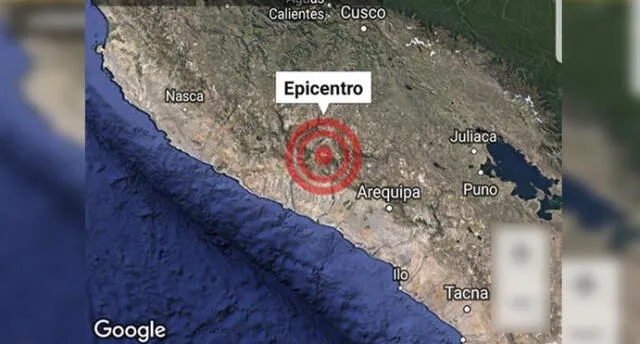 Sismo de 5.4 grados remece provincia de Castilla en Arequipa 