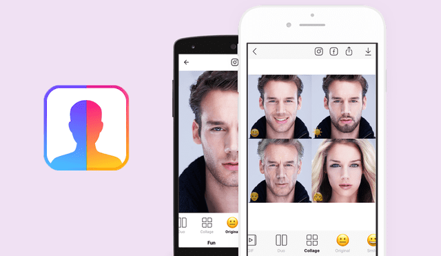 FaceApp ya es compatible con la grabación de videos. Foto: Composición La República