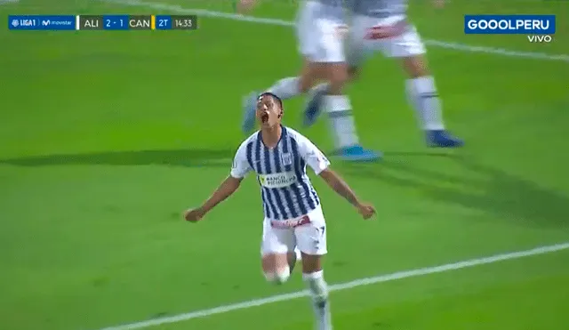 Alianza Lima vs Cantolao: hat trick de Kevin Quevedo en el Estadio Alejandro Villanueva. Foto: Captura de video.