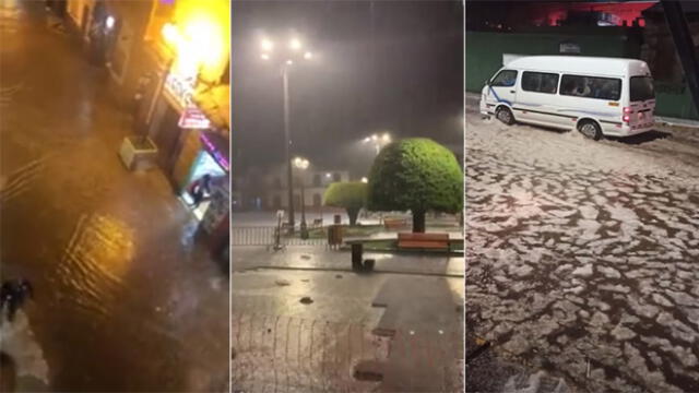 Calles inundadas en Puno por lluvias.