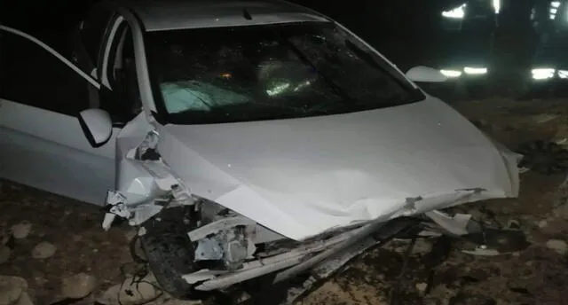 Niña muere en despiste de vehículo en la vía Arequipa - Puno