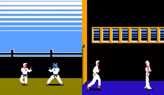 Desliza para ver los finales de Karateka, uno de los videojuegos más populares de la NES. Foto: Captura.